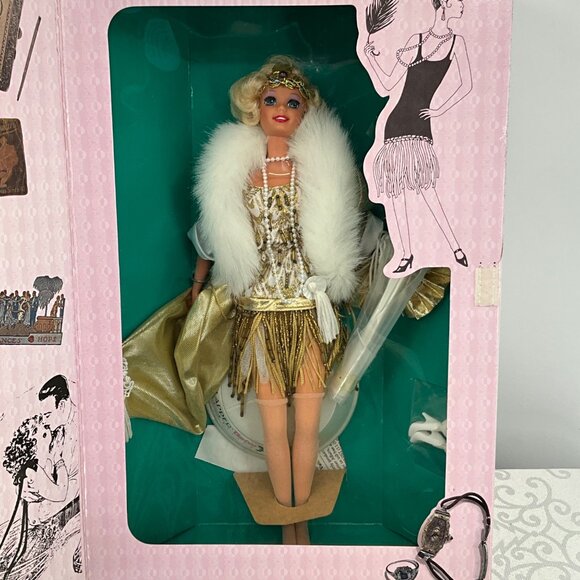 1920s Flapper Barbie Doll Great Eras Collection #4062 - Picture 5 of 7